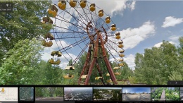 Google создал 3D прогулку по Чернобыльской зоне